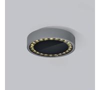 Helestra Say plafoniera LED esterno grafite Ø23cm 5-5050.93
