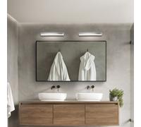 Helestra Slate Lampada da parete LED, cromo, 30 cm
