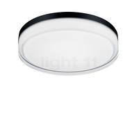 Helestra Tana Lampada da soffitto LED, nero opaco - ø33 cm