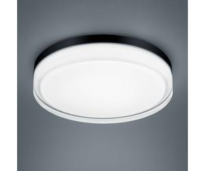 Helestra Tana Plafoniera a LED, nera, Ø 33 cm Helestra