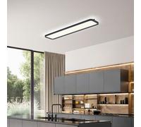 Helestra Vesp pannello LED backlight 120x26cm nero Helestra