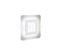 Helestra Wes Lampada da parete e soffitto LED, bianco - 32,5 x 32,5 cm