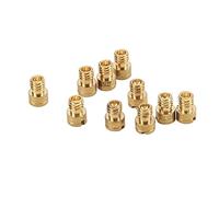 HELEVIA 10pcs Carburatore Getti Principali in Metallo Ugello Principale, Sostituto di Puch Maxi Bing Ercules, per Carburatori Deltoto, con Motori GY6 M4#52-75