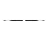 HELEVIA 2 Pcs Sostituzione del Rivestimento per Modanatura Laterale Cromata per Paraurti Posteriore per Classe C -Classe W205 Pre -Facelift Standard 2015-2018