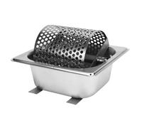 HELEVIA 304 Ruota Al Burro in Acciaio Inossidabile, Rullo di Burro, per Crosta Dorata Addirittura Allarga L'accessorio per Griglia da Cucine, per Hamburger Pane Barbecue Cookout