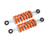 HELEVIA Ammortizzatore ATV, Ammortizzatore di Sospensione Universale 2 Pezzi 195 Mm con Molla 8 Mm, Adatto per TaTao KID Quad Go Kart 50 a 125, Ideale per L'aggiornamento delle