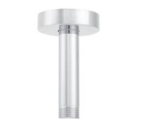 HELEVIA Braccio Doccia in Acciaio Inossidabile G1/2 Pollici 10 Cm per | Acciaio Inossidabile, Uso Nascosto nel Bagno, Compatibile G1/2 Pollici, Accessori per il Bagno, Cromato, Montaggio a Vite