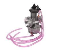 HELEVIA Carburatore 42 Mm, Migliora L'efficienza della Combustione e le Prestazioni del Motore per la Bici Corsa Corse 300-450cc con Carboidrati 42 Mm