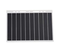 HELEVIA Caricatore del Pannello Solare da 10W 5V 2A, Caricabatterie Solari Portatili Monocristalline Ad Alte Prestazioni, per le attività Esternali in Campeggio Esterno