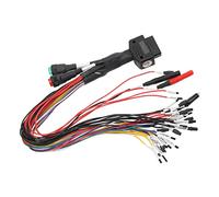 HELEVIA Cavo Jumper Professionale OBD2, Cavo Tricore Breakout Protocollo Completo con Alimentazione DC, Adatto per MPPS, FGTECH, Utilizzato per Collegare la ECU per la Programmazione