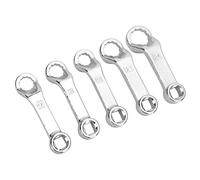 HELEVIA Chiave a Bussola per Supporto Motore 16 Mm 17 Mm, Chiave di Regolazione Campanatura Posteriore con Design a 12 Punti, Chiave per Viti di Fissaggio Motore Sfalsate, Kit Chiave