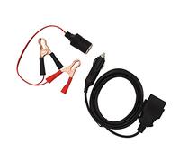 HELEVIA Connettore Salva Memoria OBD2 Fusibile 8 A, Contatti Placcati in Oro Cavo 10 Piedi, Collegamento Facile per la Sostituzione della Batteria Dell'auto con