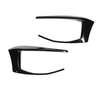HELEVIA Coperchio di Sfiato per Aria del Paraurti Posteriore, Design Stereoscopico Nero Lucido per 7 GTD R400 2012-2015, Migliora L'impatto Visivo, L'aspetto Sportivo, il Materiale ABS,