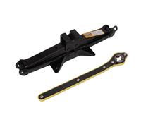 HELEVIA Cric a Forbice 2 Tonnellate per Risparmiare Fatica, Kit di Sollevamento Portatile per Pneumatici a Manovella, Leggero e Compatto, Regolazione Precisa e Controllo Dell'altezza