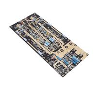 HELEVIA Fonograph Amplifier Circuit Board, Kit PCB Deluxe per MM Record Player, con Componenti Lussuosi e Materiale PCB Chiaro, Migliora la qualità del Suono, Richiede la Saldatura