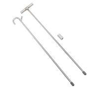 HELEVIA Gancio Estrattore per Quinta Ruota per Carichi Pesanti, Ganci di Sollevamento con Maniglia a T in Acciaio Inossidabile per Rimorchi, Carrelli, Porte di Garage a Rulli con