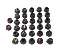HELEVIA Giochette di Cauldron di Plastica, Tema di Halloween Piccolo Bolli del Calderone Nero Giocattoli per Bambini, per la Festa di Halloween