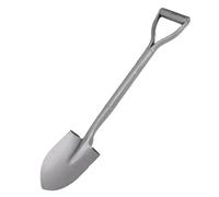 HELEVIA Integrato Tutta la Pala in Metallo, D -manico D -manico Testa 76 Cm Pala Scavo in Acciaio a Manganese, per Piantagioni Campeggio