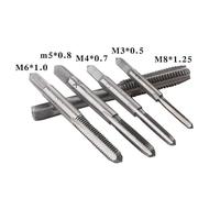 HELEVIA Kit Maschio e Alesatore, Alesatore con Impugnatura a T con Kit Maschi a Scanalatura Dritta, Utensili per Filettatura Manuale in Acciaio Ad Alta velocità M3-M8, per Operazioni