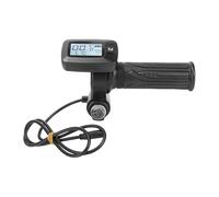 HELEVIA Manopola Acceleratore, Display e Tasto M Integrati per Bici da Cross Elettrica Tuttio Soleil 01, modalità di Guida Regolabili con Accesso Ai Dati in Tempo Reale