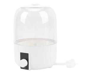 HELEVIA Mini Lavatrice Portatile, Lavatrice per Biancheria Intima con Luce Blu Disidratante Automatica, Negozi in Verticale, per Campers e Campeggiatori (Bianco)