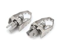 HELEVIA Parti di Motociclette Pieg in Acciaio Inossidabile Sostituzione per DL1000/V -STROM1000/XT 2017-2021, Meraviglioso per Il Comfort e la Sicurezza