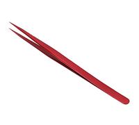 HELEVIA Pinzetta per Riparazioni Elettroniche in Acciaio Inossidabile, Antimagnetica con Superficie Lucida, Durezza della punta> HRC40°, per Semiconduttori PCB, Microelettronica