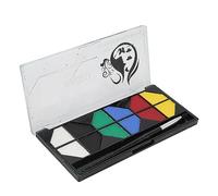 HELEVIA Pittura per il Viso e il Corpo a Base D'acqua per Halloween,