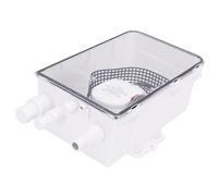 HELEVIA Pompa per Vasca Doccia da 750 GPH, Pompa Elettrica per Acqua Elettrica Ad Avvio Automatico con Design Multi Ingresso con Interruttore Automatico Incorporato, per Drenaggio