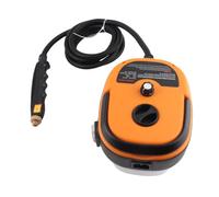 HELEVIA Pulitore a Vapore da 1500 W, Macchina per la Pulizia a Vapore Portatile Ad Alta Pressione Ad Alta Temperatura con Spazzola in Nylon in Ottone, per il Bagno della Cucina (Spina europea 220 V)