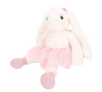 HELEVIA Rabbit Princess Plush Plushing Anate Long Ear Long Elegant Bunny Plush Bambola per Bambine (Rosa)