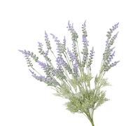 HELEVIA Ramo Pastorale in Plastica di Lavanda Simulata (12 filiali)