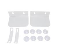 HELEVIA Scaffali delle Piante da Finestre con Aspirazioni di Supporto, Calamolo a Base di Davanzali Acrilici, Stoccaggio Montato a Parete, per Piante Grasse, Interno