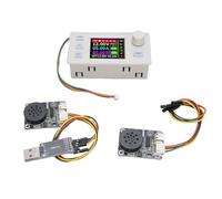 HELEVIA Schermata Seriale del Driver LED, Modulo Display LCD a Colori 1,8 Pollici, Alloggiamento ABS, Adatto per Schede con Porta Seriale, Alimentatori Mobili, Driver LED,
