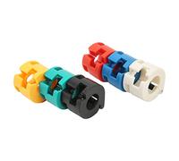 HELEVIA Set di 6 Attrezzi per Accoppiamento con Bloccaggio a Molla per Carburante AC, Dispositivo di Rimozione Aria Condizionata, Misura Universale, Realizzato in Materiale ABS di Alta