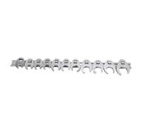 HELEVIA Set di Chiavi per Piede Metriche, Kit Metrico con Morsetto su Organizzatore, Chiave a Scopo Multiplo, per Spazi Ristretti Lavori di Riparazione Automobilistica (Tipo 2)