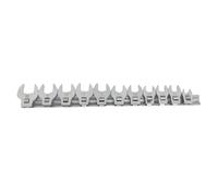 HELEVIA Set di Chiavi per Piede Metriche, Kit Metrico con Morsetto su Organizzatore, Chiave a Scopo Multiplo, per Spazi Ristretti Lavori di Riparazione Automobilistica (Tipo 1)