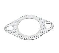 HELEVIA Sostituzione del Tubo di Scarico Universale 1,75 Pollici, Acciaio Perforato a 2 Fori per Tubi a Gomiti 45 Mm, Montaggio Professionale con Tubi di Cat