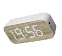 HELEVIA Sveglia con Altoparlante Bluetooth e Display Digitale a Specchio