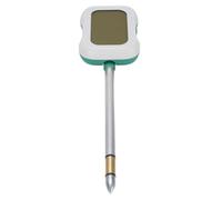 HELEVIA Tester del Terreno 7 in 1, Misuratore PH Digitale con Display LCD per la Cura del Prato Dell'orto, Schermo Ruotabile, Luce, Temperatura, umidità, fertilità, Monitor