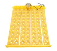 HELEVIA Vassoio per Girare le Uova Automatico, Vassoio per Girare le Uova, 70 Uova di Grande capacità con Motore Incorporato, per Far Schiudere Uova di Quaglia di Anatra di Pollo