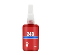 HELEVIA Vita per Colla a Blocco della Fitta Industriale 50 Ml, Vite di Blocco della Filettatura e Agente di Bloccaggio del Dado, per Tutti i Tipi di Viti Metalliche