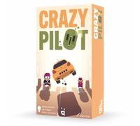 HELEVTIQ - Crazy Pilot - Gioco di corse a partire da 8 anni - pilota le tue carte come un volante e sii il primo all'arrivo - per 2-6 giocatori - 99265