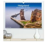 Helgoland,Deutschlands rote Felsen (hochwertiger Premium Wandkalender 2027 DIN A2 quer), Kunstdruck in Hochglanz: Die einzige Hochseeinsel Deutschlands