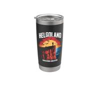 Helgoland Schleswig Holstein Bicchiere termico in acciaio inox doppia parete