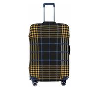 Helhappy Copertura per bagagli da viaggio, protezione per valigia, romantico, rosso, rosa, rossetto, stampa sexy, lavabile, in spandex, elastica, 45-81 cm, Buffalo Plaid A Scacchi, XL