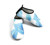 Helhappy Water Shoes - Calzettoni da uomo e da donna, ad asciugatura rapida, Dreamy Piuma Blu, 42.5/43 EU
