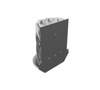 Helical Weather Sensor Shield - Wall Mount Rain and Radiation Protection Cover