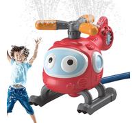 Helicopter Sprinkler For Kids - Backyard Water Toys Rotating | 45 Degree Rotation Waters Pressure Lift Sprinklers | Water Sprinkller Helicopter Toy | Rotating Sprinkler Toy, Kids Sprinklerrs Yard Fun