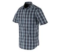 Helikon Concealed Carry Short Sleeve Shirt - Sunset Blue Plaid - L/Regular